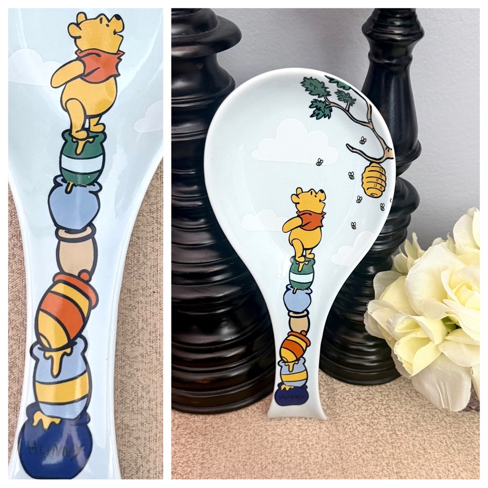 New Disney Winnie The Pooh Ceramic Spoon Rest